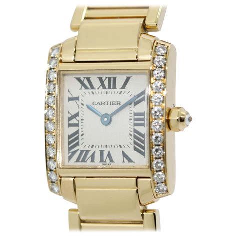 cartier tank.francaise|cartier tank francaise with diamonds.